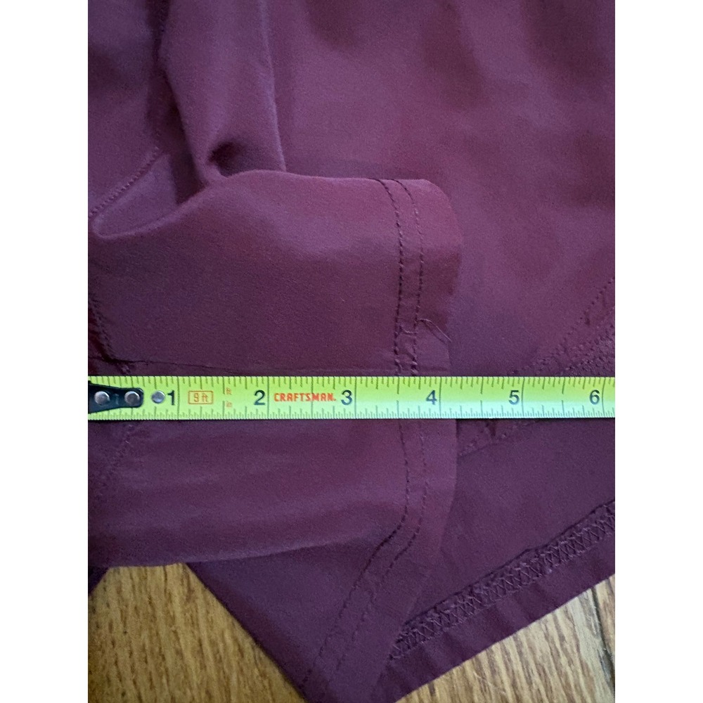Athletic Works Womens Burgundy Running Shorts lined Mesh Panels Size M medium - Picture 6 of 8